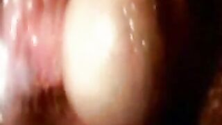 Camera Inside Vagina Captures Penis Thrusting & Cumming Inside Pussy
